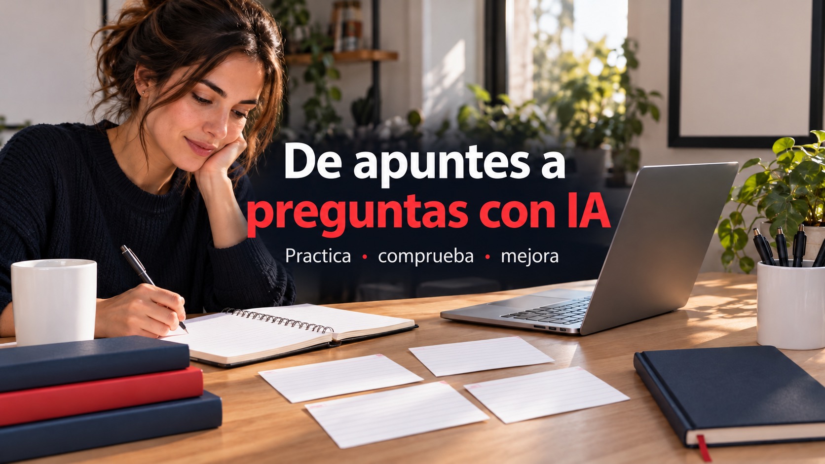 De apuntes a preguntas con IA: guía práctica y PDF gratis