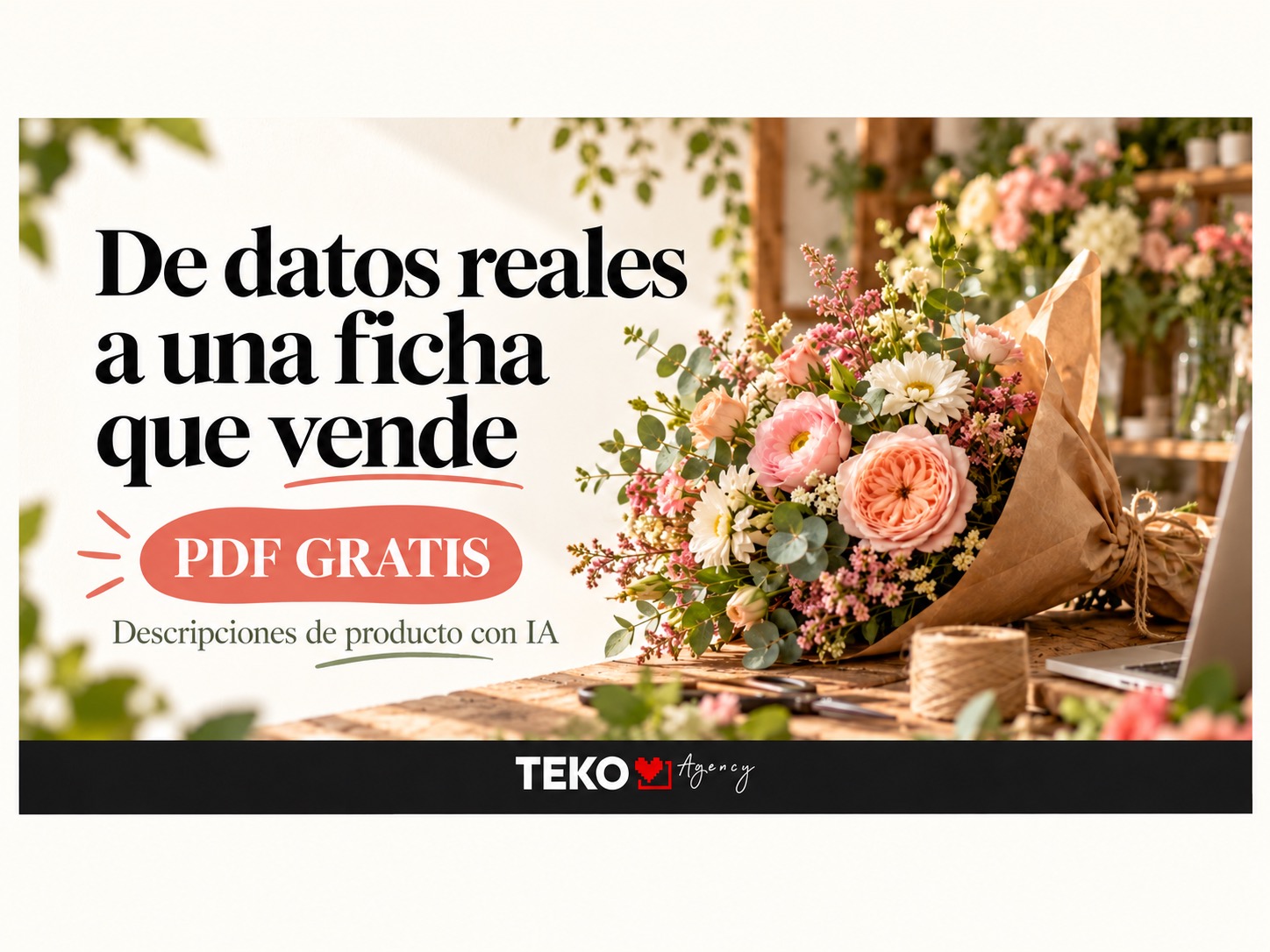 Descripciones de producto con IA: plantilla PDF gratis