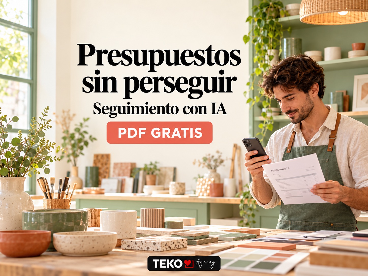Seguimiento de presupuestos con IA: plantilla PDF gratis