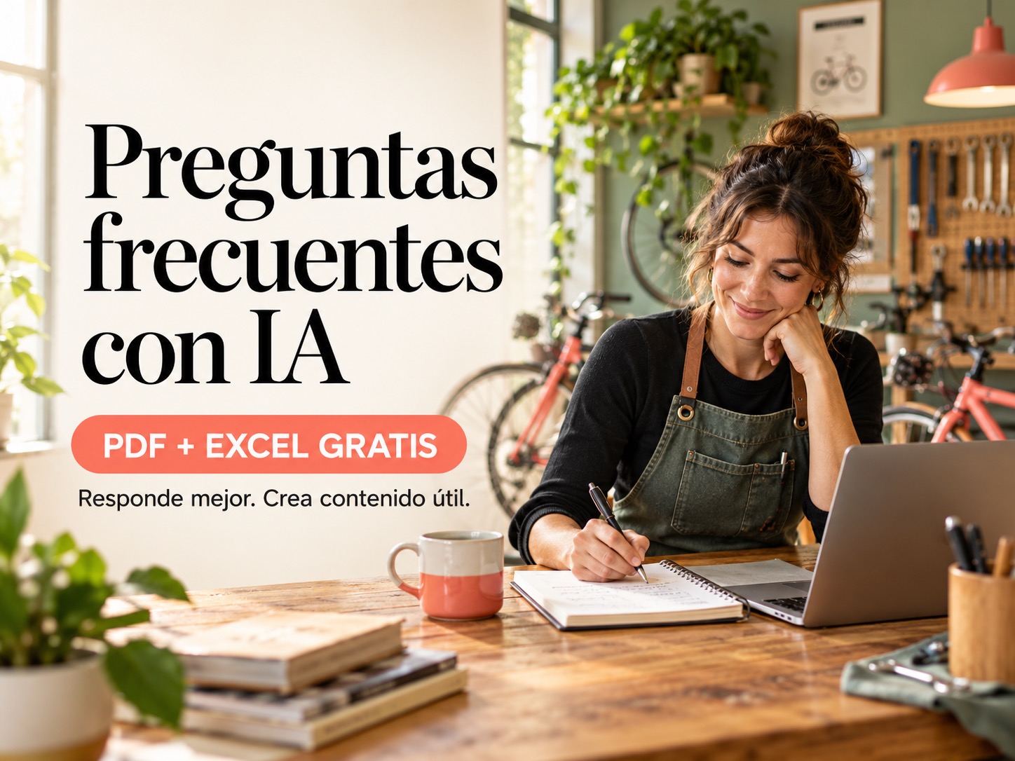 Preguntas frecuentes con IA: plantilla PDF y Excel gratis